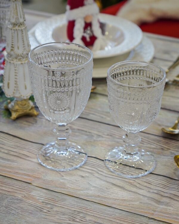Set 12 Bicchieri Grace Trasparenti Acqua e Vino in Vetro 6 + 6