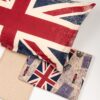 Lenzuola London Con Motivo Bandiera Inghilterra Singole e Piazza e Mezza