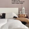 Topper Per Materasso Altezza 6/7 Cm Circa Con Bande Elastiche Maxi Imbottitura 700 Grammi Biancaluna