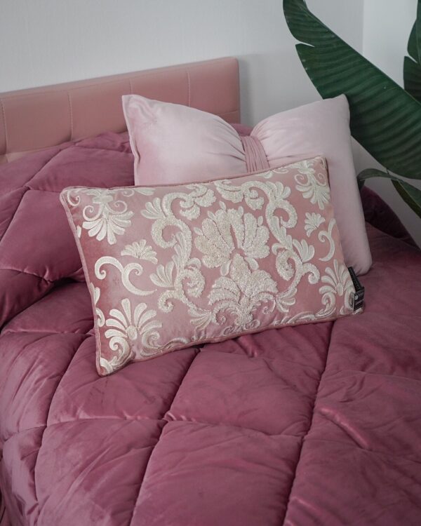 Trapunta Velvet Rosa Effetto Velluto Double Face Calda e Morbida