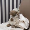 Peluche Pecora con Copertina in Pile 85x120cm
