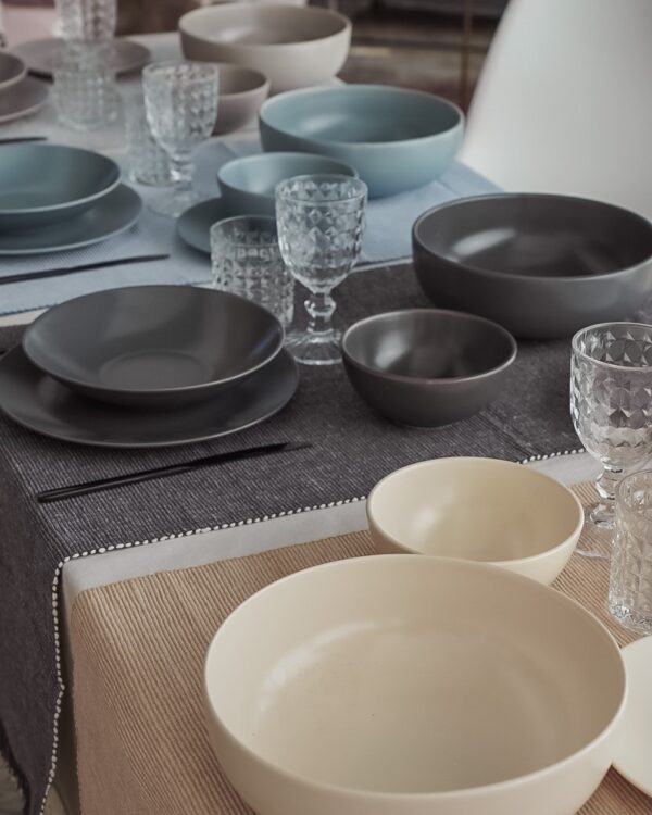 Servizio di Piatti Tatami Matt 18 Pezzi-4733