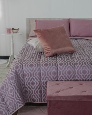 Trapunta Sophia Matrimoniale in Raso Jacquard