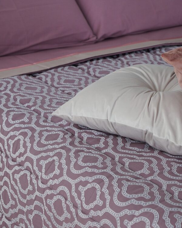 Trapunta Sophia Matrimoniale in Raso Jacquard