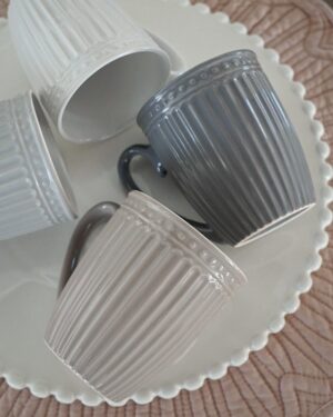Tazza Mug Box in Stoneware 4 Pezzi 4 Colori