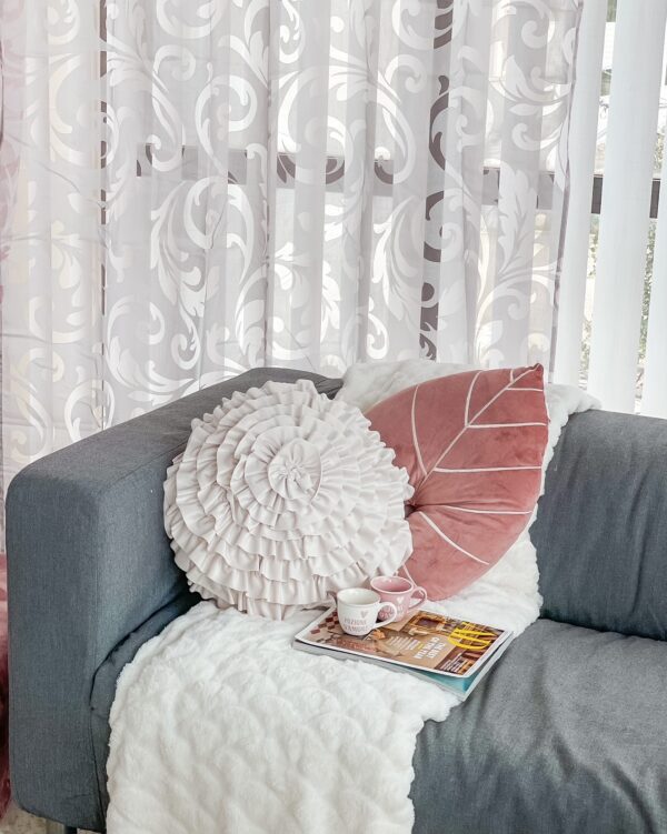 Coppia Pannelli Tenda Piura 140x280 Cm Con Anelli in Metallo