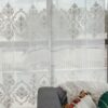 Coppia Pannelli Tenda Aida 140x280 Cm Con Anelli in Metallo