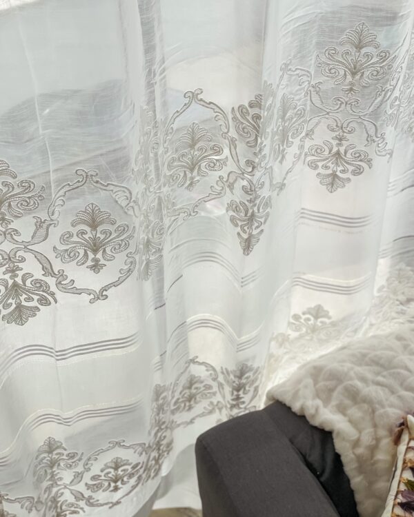 Coppia Pannelli Tenda Aida 140x280 Cm Con Anelli in Metallo
