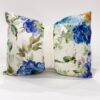 Cuscino Fiocco Floreale In Velluto 40x50 Cm-5665