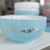 Ciotola Colazione Buongiorno Amore con Scritta ORO 4 colori