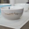 Ciotola Colazione Buongiorno Amore con Scritta ORO 4 colori