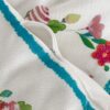 Cuscino Arredo Pasquale HAPPY EASTER Ricamato 40x40 cm