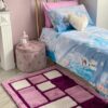 Tappeto A Pelo Lungo Fashion Da Cameretta 100x140 Cm