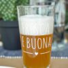 Bicchiere Da Birra Con Frase Fresca E Buona