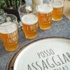 Bicchiere Da Birra Con Frase Fresca E Buona