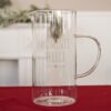 Brocca Con Frase In Vetro Borosilicato 1200ml