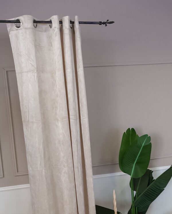 Coppia Pannello Tenda In Velluto Velvet Per Interni 140x290 Cm