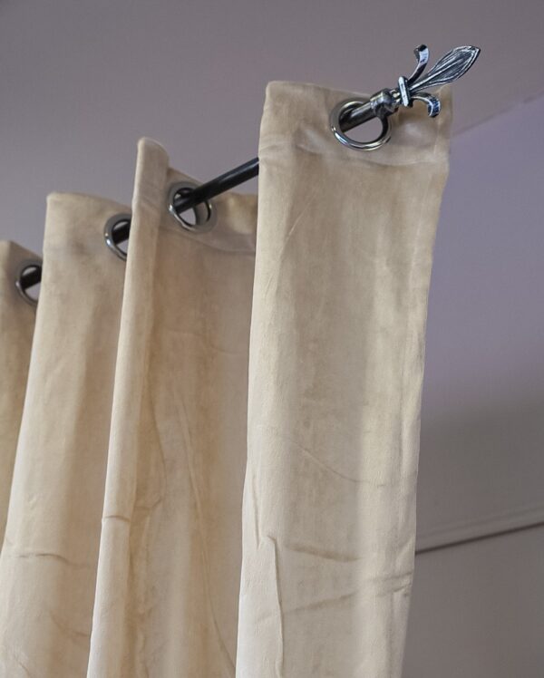 Coppia Pannello Tenda In Velluto Velvet Per Interni 140x290 Cm