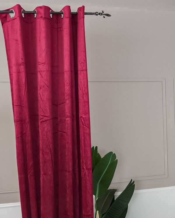 Coppia Pannello Tenda In Velluto Velvet Per Interni 140x290 Cm