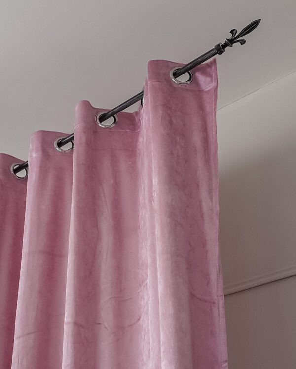 Coppia Pannello Tenda In Velluto Velvet Per Interni 140x290 Cm