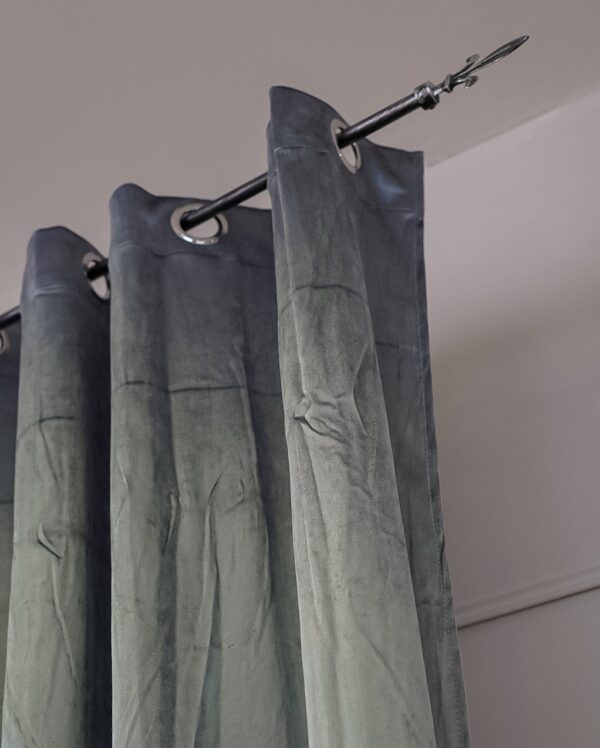 Coppia Pannello Tenda In Velluto Velvet Per Interni 140x290 Cm