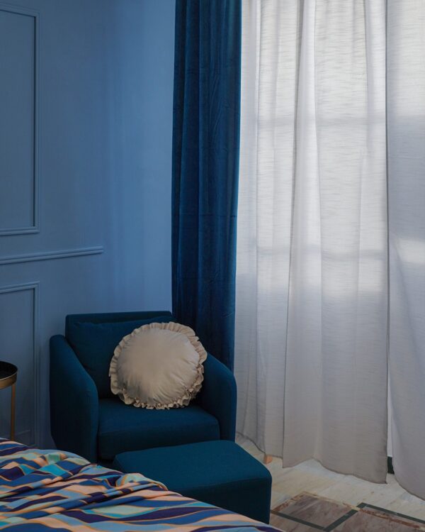 Coppia Pannello Tenda In Velluto Velvet Per Interni 140x290 Cm