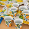 Set 6 Bicchierini da Caffè in Fine Porcellana 50ml