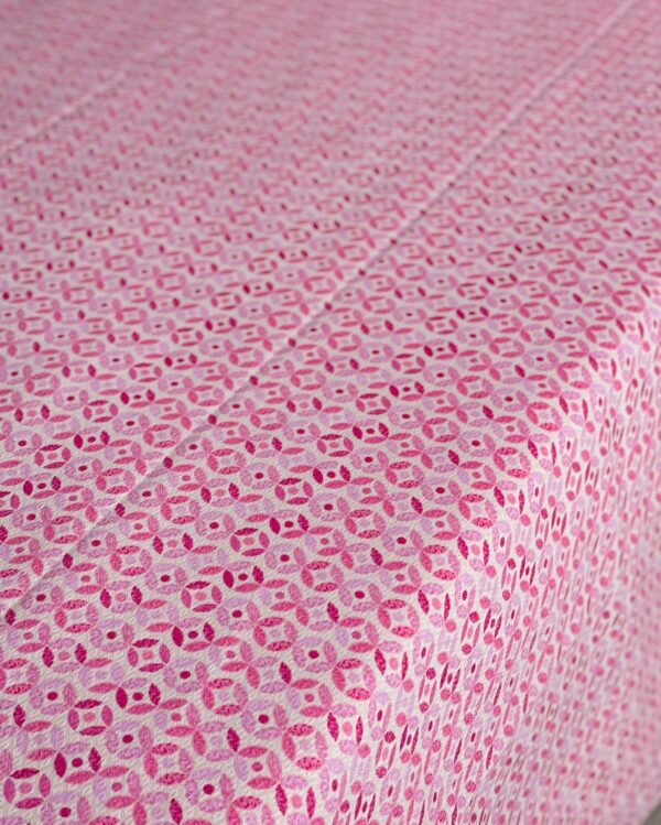 Copriletto in Piquet Cassandra 250x250 Cm Rosa
