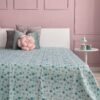 Copriletto in Piquet Cassandra 250x250 Cm Tiffany