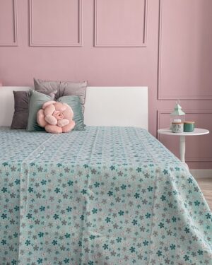 Copriletto in Piquet Cassandra 250x250 Cm Tiffany