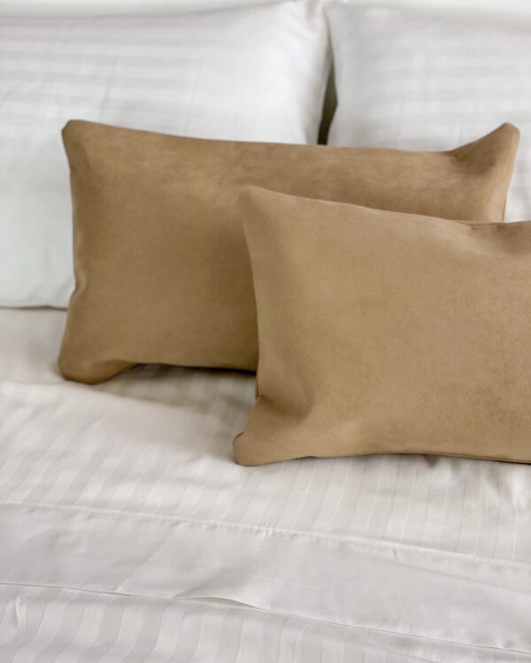 Cuscino Arredo Chamois 30x50 cm Rettangolare con Zip Sfoderabile