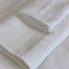 Asciugamano Telo Doccia Spugna Bagno Bianco Hotellerie Vingi Ricami
