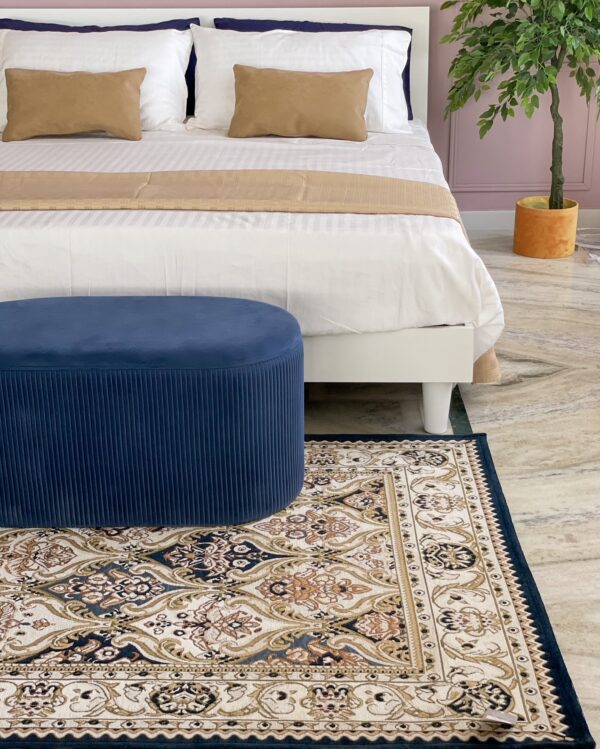 Tappeto Arredo Preziosa 120x180 Rettangolare Elegante con Antiscivolo