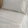 Completo Letto Lenzuola Matrimoniale Cher Panna Latte Nazareno Gabrielli Scatolato