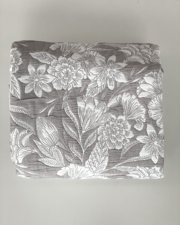 Trapuntino Copriletto Broccato Matrimoniale Jacquard Preziosa in 3 colori