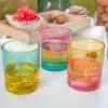 Tris di Bicchieri Sunset da 320ml Tognana