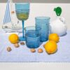 Coppia Bicchieri da Acqua Da Bibita E Calici In Plastica Acrilica Da Barca o Giardino