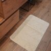 Tappeto da Bagno Classic Disegno Foglia con Retro in Latex Antiscivolo Disponibile In Diverse Misure
