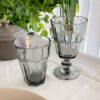 Bicchieri da Acqua Retrò in Set da Sei Disponibili in Tre Varianti Colore