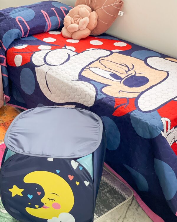 Trapuntino Minnie Nelle Tonalità del Blu
