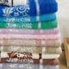 Set Asciugamani Viso e Ospite Floriana In Spugna Jacquard