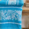 Set Asciugamani Viso e Ospite Floriana In Spugna Jacquard