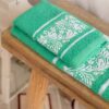 Set Asciugamani Viso e Ospite Floriana In Spugna Jacquard