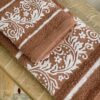 Set Asciugamani Viso e Ospite Floriana In Spugna Jacquard