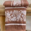 Set Asciugamani Viso e Ospite Floriana In Spugna Jacquard