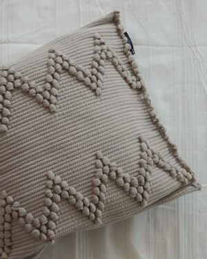 Cuscino Arredo Puxados Vianatece Beige 40x40 In Diverse Varianti di Fantasia