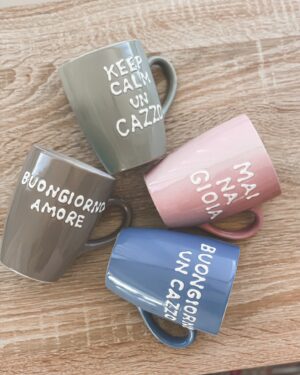 Tazza Mug In Ceramica 300 ml Con Scritte Simpatiche