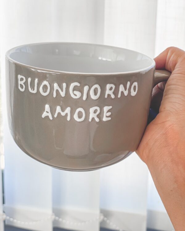 Tazza da Latte Con Scritte Simpatiche 550ml