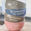 Ciotola In Ceramica Con Scritte Simpatiche