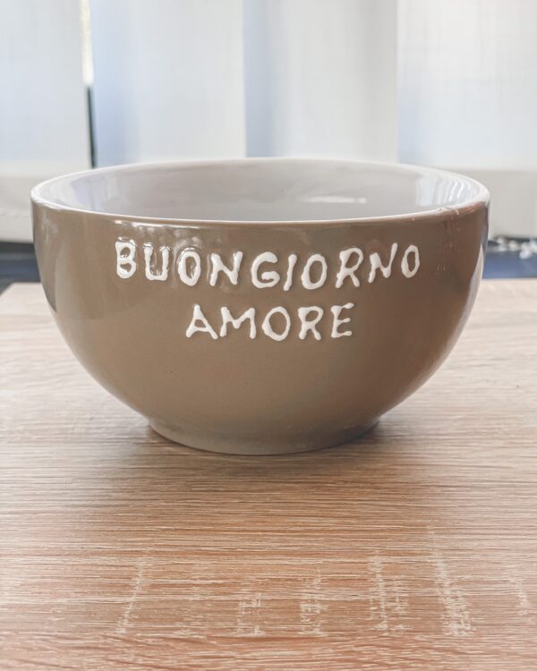 Ciotola In Ceramica Con Scritte Simpatiche